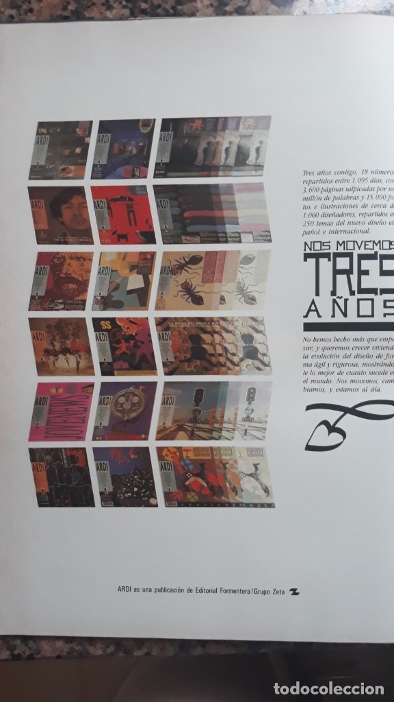 Collectionnisme de Revues et Journaux: ANUNCIO ardi