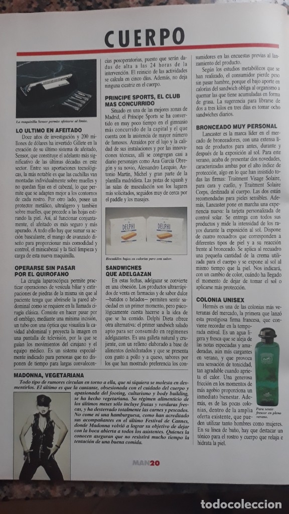 Collectionnisme de Revues et Journaux: madonna