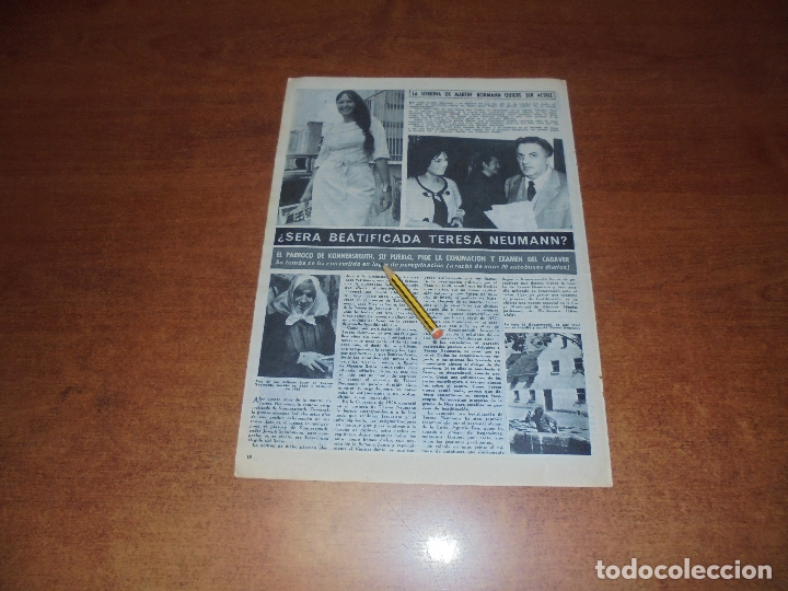 Sammeln von Zeitschriften und Zeitungen: RETAL 1966: TERESA NEUMANN. SOBRINA MARTIN BORMANN. MARGARITA DE DINAMARCA.