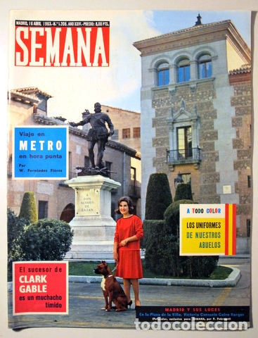 Coleccionismo de Revistas y Peri&oacute;dicos: SEMANA. N&ordm; 1208, A&Ntilde;O XXIV - Madrid 1963 - Ilustrado