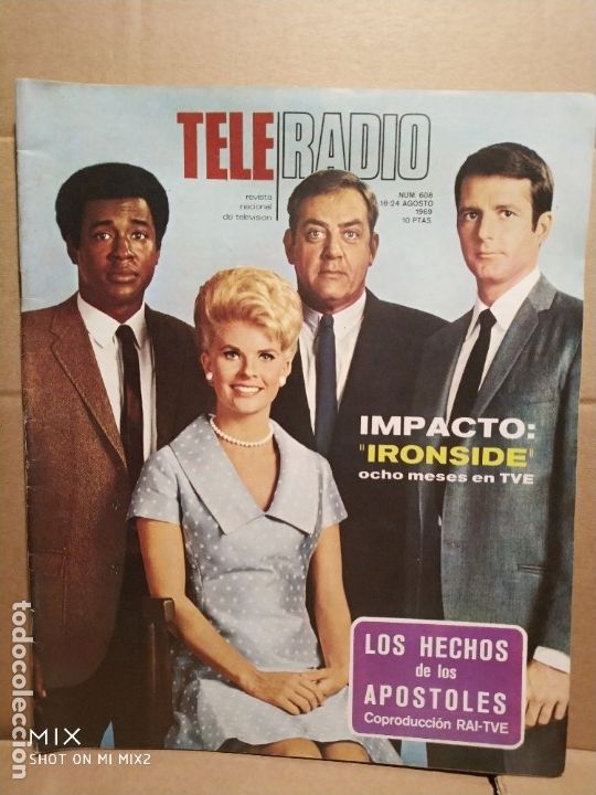 Coleccionismo de revistas y peri&oacute;dicos: REVISTA TELE RADIO N&Uacute;MERO 608