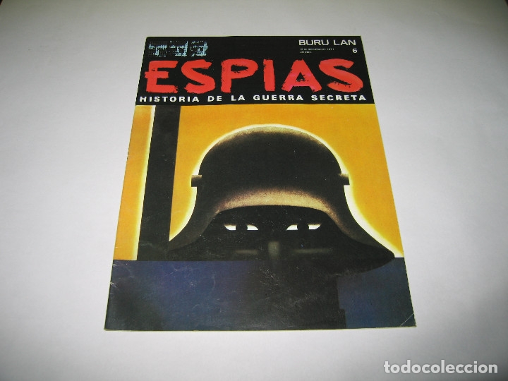 Coleccionismo de Revistas y Peri&oacute;dicos: ESP&Iacute;AS Historia de la Guerra Secreta - n&uacute;m. 6 - 15 de diciembre 1971 - BURU LAN