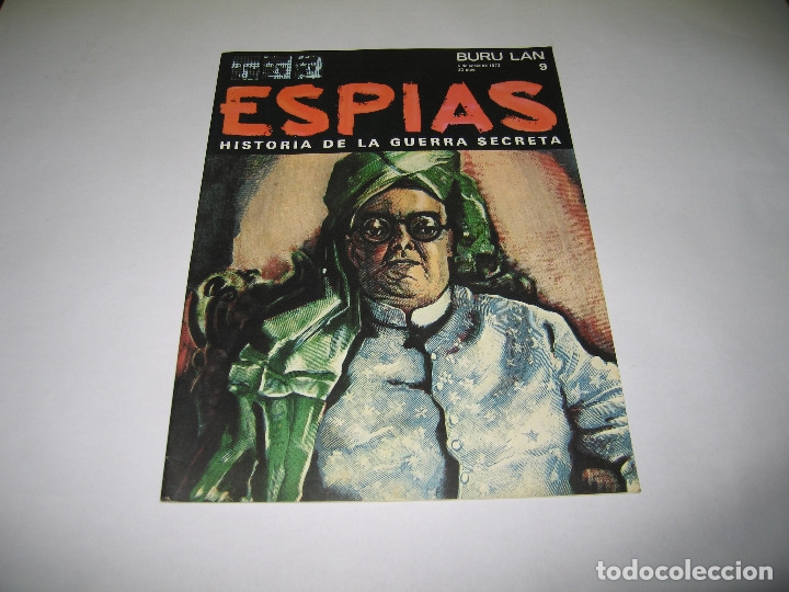 Coleccionismo de revistas y peri&oacute;dicos: ESP&Iacute;AS Historia de la Guerra Secreta - n&uacute;m. 9 - 5 de enero 1972 - BURU LAN