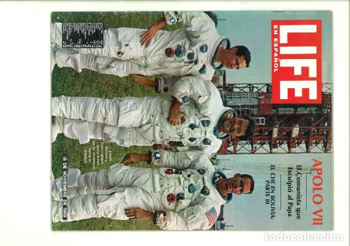 Coleccionismo de Revistas y Peri&oacute;dicos: LIFE EN ESPA&Ntilde;OL. 18 DE NOVIEMBRE DE 1968. VOL. 32 N&ordm; 11