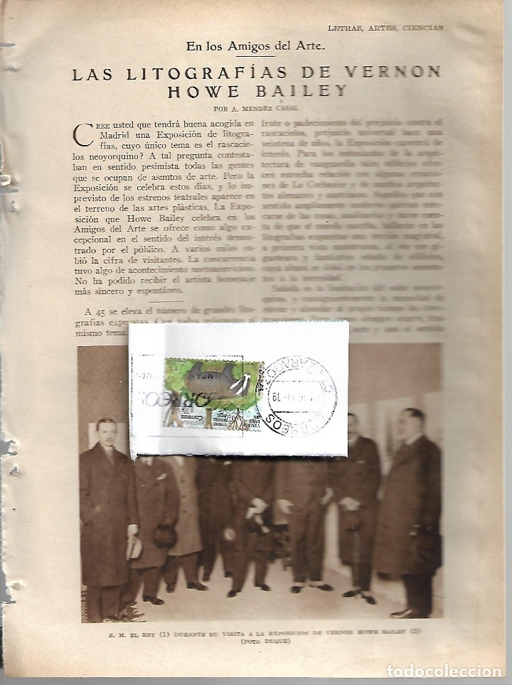 Collection Magazines and Newspapers: BYN 26 FEB 1928.N&ordm; 1919.LITOGRAFIAS VERNON HOWE BAILEY. A. MENDEZ CASAL  MARIANO TOMAS DIBUJO OCHOA