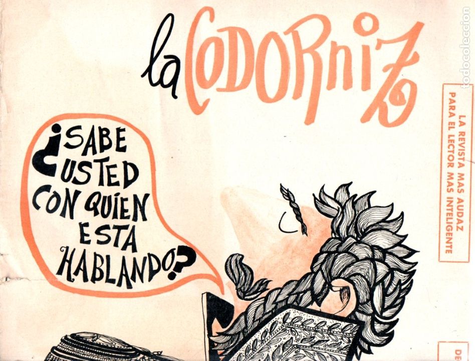Coleccionismo de Revistas y Peri&oacute;dicos: LA CODORNIZ N&ordm; 1586 - 9 IV 1972