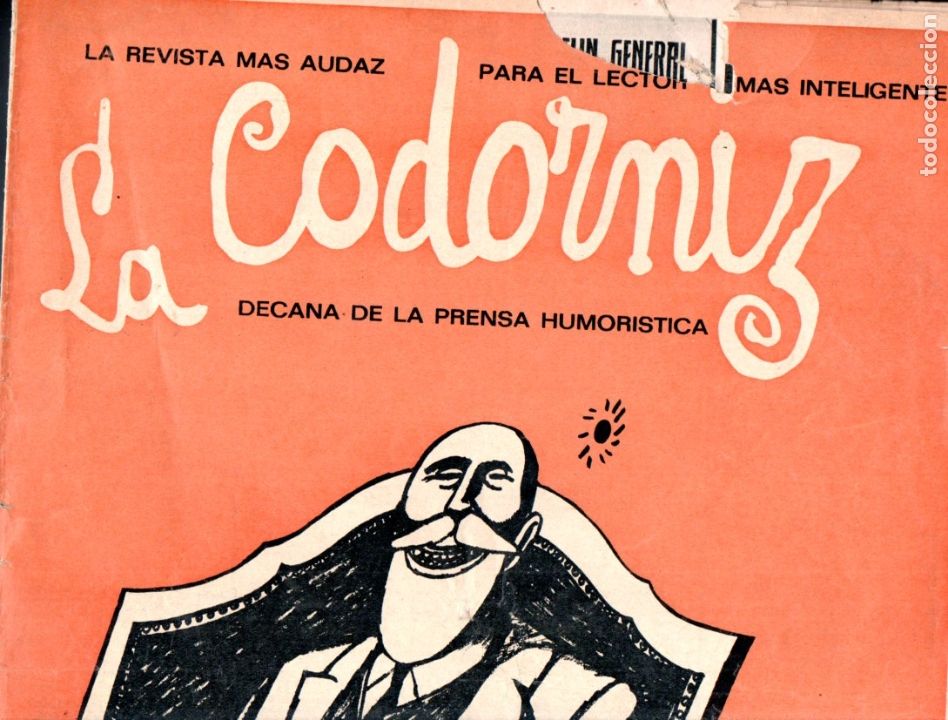 Coleccionismo de Revistas y Peri&oacute;dicos: LA CODORNIZ N&ordm; 1585 - 2 IV 1972