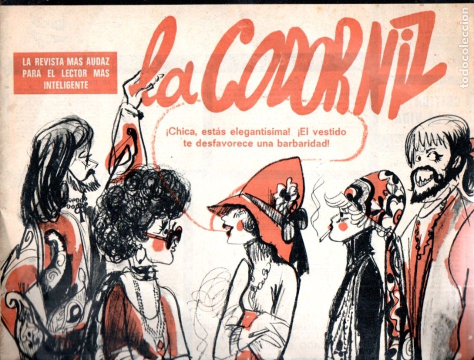 Coleccionismo de Revistas y Peri&oacute;dicos: LA CODORNIZ N&ordm; 1496 - 19 VII 1970