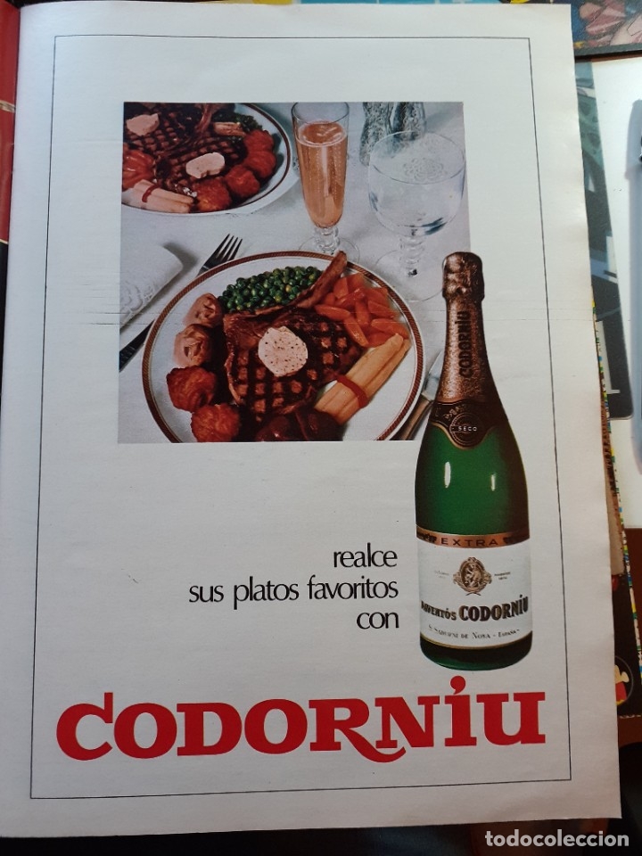 Coleccionismo de revistas y peri&oacute;dicos: ANUNCIO cava codorniu