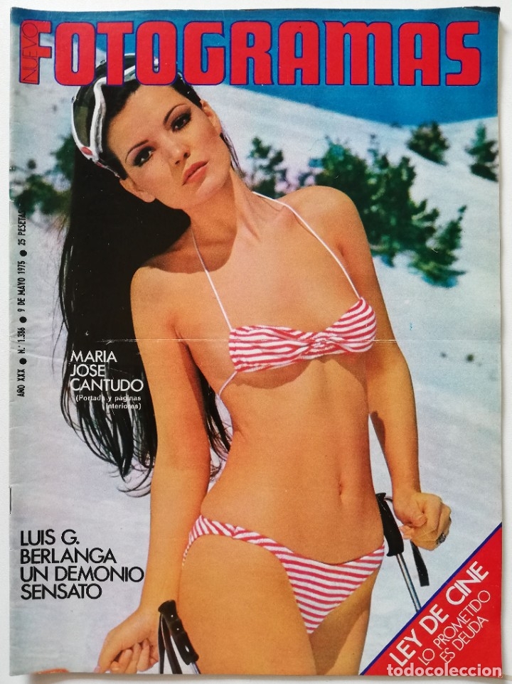 Coleccionismo de Revistas y Peri&oacute;dicos: Revista FOTOGRAMAS n&ordm; 1386 Mar&iacute;a Jos&eacute; Cantudo Lu&iacute;s Garc&iacute;a Berlanga Elvis Presley