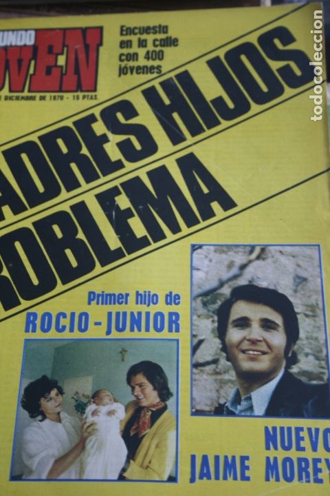 Coleccionismo de Revistas y Peri&oacute;dicos: REVISTA MUNDO JOVEN N&ordm; 117 BOB DYLAN LOS TARANTOS LA TRINCA ROCIO DURCAL JUNIOR JAIME MOREY BRAVOS