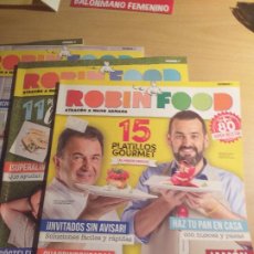 Coleccionismo de Revistas y Periódicos: ROBIN FOOD: 4 PRIMERAS REVISTAS