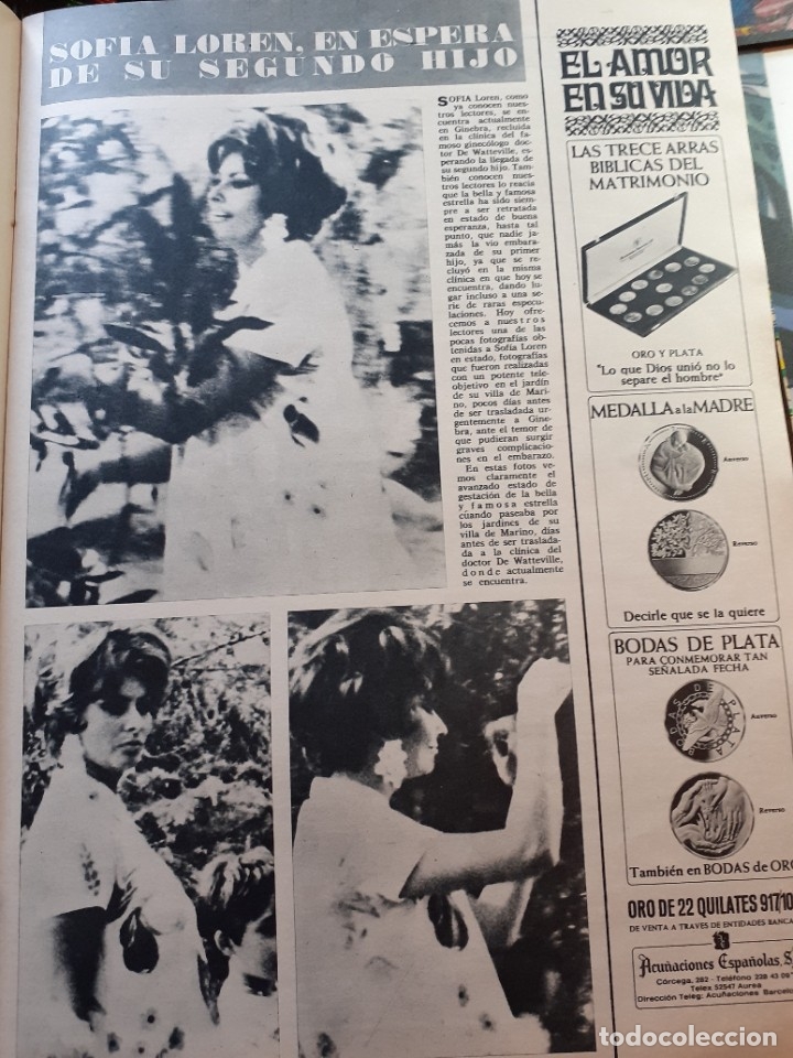 Coleccionismo de Revistas y Peri&oacute;dicos: sofia loren