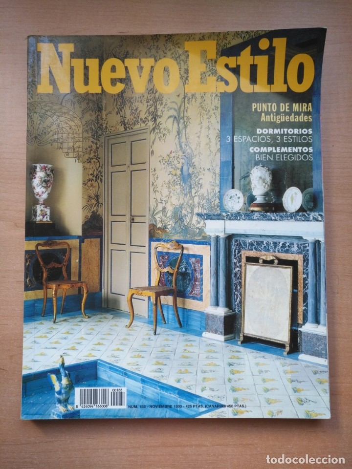 Coleccionismo de Revistas y Peri&oacute;dicos: Revista NUEVO ESTILO - A&ntilde;o 1993 - N&ordm; 188 - Sumario interior
