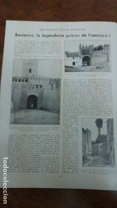 Sammeln von Zeitschriften und Zeitungen: BENISALO GIRONELLA MONASTERIO DE SUSO DE YUSO SAN MILLAN ROMERIA QUINTILLO SEVILLA CORDOBA A&Ntilde;O 1935