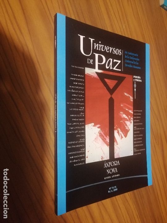 Collectionnisme de Revues et Journaux: UNIVERSOS DE PAZ 75-76. R&Uacute;STICA Buen estado. Poes&iacute;a y prosa. caj. 88
