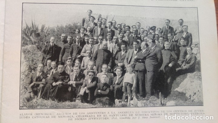 Colecionismo de Revistas e Jornais: ALAYOR MENORCA MONTE-TORO / CENTENARIO MUERTE GENERAL ZUMALACARREGUI CEGAMA REVISTA A&Ntilde;O 1935