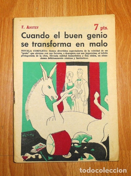 Sammeln von Zeitschriften und Zeitungen: ANSTEY, F. Cuando el buen genio se transforma en malo... (Revista Literaria Novelas y Cuentos ; 1495