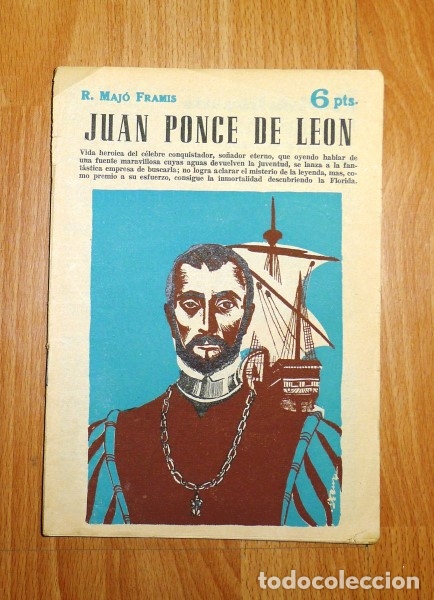 Collection Magazines and Newspapers: MAJ&Oacute; FRAMIS, R. Juan Ponce de Le&oacute;n (Revista Literaria Novelas y Cuentos ; 1616 ; A&ntilde;o XXXIV)