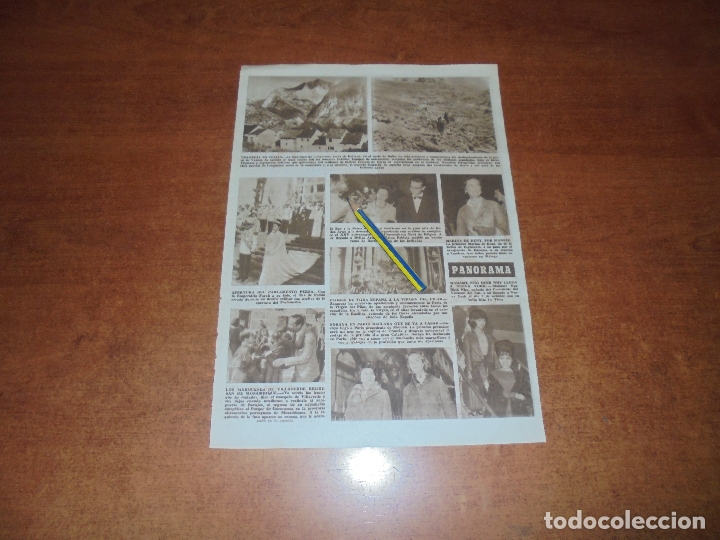 Coleccionismo de Revistas y Peri&oacute;dicos: LONGARUNE. REYES B&Eacute;LGICA. SHA PERSIA. SORAYA. VIRGEN DEL PILAR. MARQUESES VILLAVERDE. MARINA DE KENT