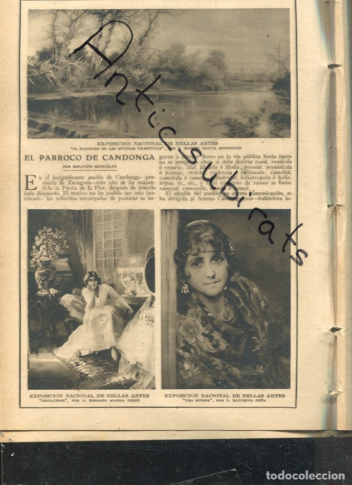 Collezionismo di Riviste e Giornali: REVISTA 1915 MOISES HUERTA CAPUZ MANZANO PERINAT FERRI MANUEL GARCIA RODRIGUEZ ALONSO PEREZ MAXIMO