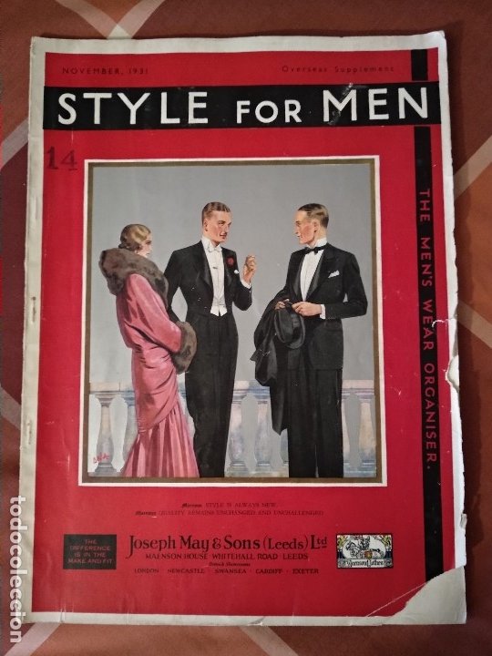 revista de moda vintage inglesa, style for men, - Buy Antique magazines and  newspapers on todocoleccion