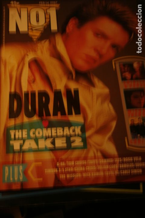 Collezionismo di Riviste e Giornali: REVISTA INGLESA DE MUSICA A-HA DURAN DURAN NICK KAMMEN TOM CRUISE MIVHAEL JACKSON 1987