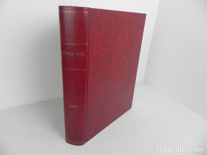 Sammeln von Zeitschriften und Zeitungen: SERRA D'OR A&Ntilde;O 1976 COMPLETO EN UN TOMO (DEL N&ordm; 196 AL N&ordm; 207)
