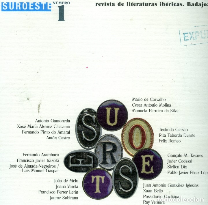 Collection Magazines and Newspapers: Suroeste n&ordm;1. Revista de literaturas ib&eacute;ricas. Badajoz, Edit. Regional de Extremadura-Badajoz, 2011