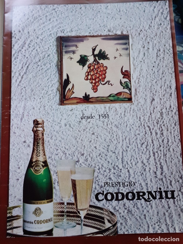 Coleccionismo de revistas y peri&oacute;dicos: ANUNCIO codorniu