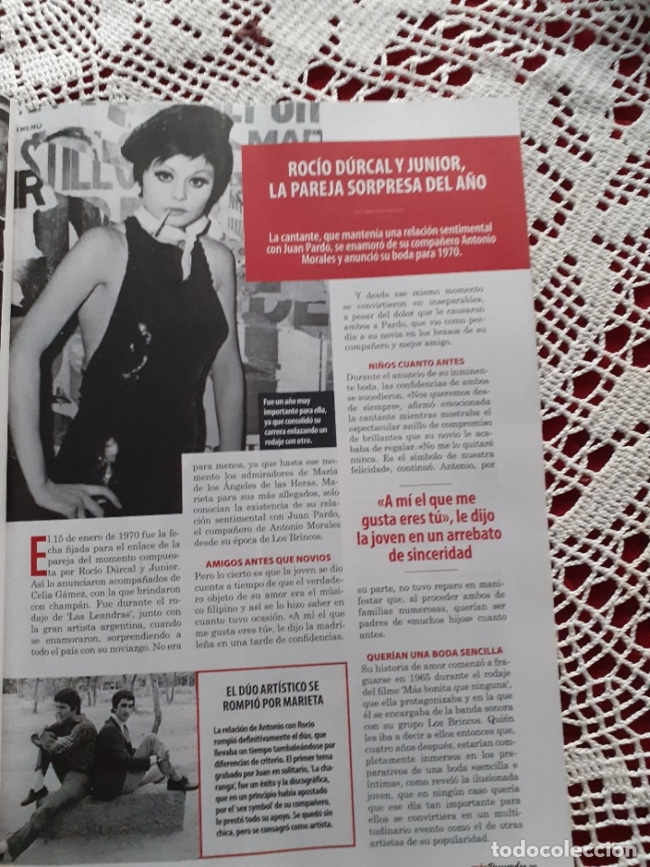Coleccionismo de Revistas y Peri&oacute;dicos: ROCIO DURCAL ANTONIO MORALES JUNIOR juan pardo