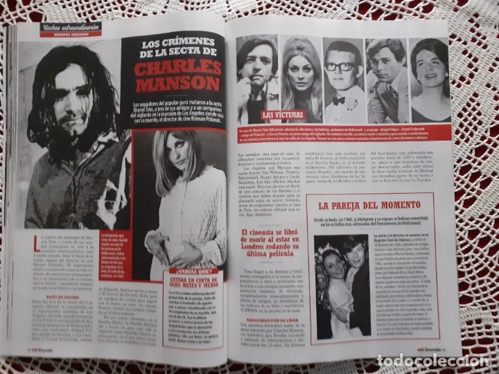 Coleccionismo de Revistas y Peri&oacute;dicos: SHARON TATE CHARLES MANSON