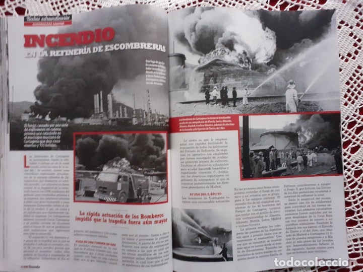 Coleccionismo de Revistas y Peri&oacute;dicos: incendio en la refineria de escombreras