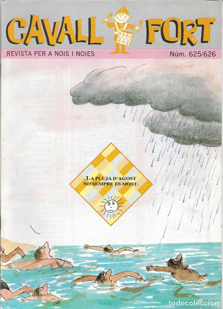 Collection Magazines and Newspapers: REVISTA PER A NOIS I NOIES, CAVALL FORT N&ordm; 625/626 - PORTADA PER CESC