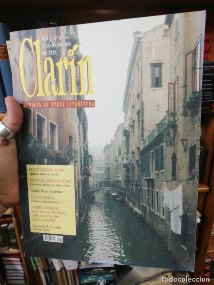 Coleccionismo de Revistas y Peri&oacute;dicos: Clar&iacute;n. Revista de la nueva literatura. A&ntilde;o I n. 4
