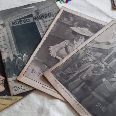 Coleccionismo de Revistas y Periódicos: 4 REVISTAS NUEVO MUNDO 1903. Lote 182175965