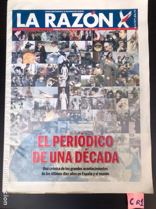 Collectionnisme de Revues et Journaux: La raz&oacute;n - el peri&oacute;dico de una d&eacute;cada