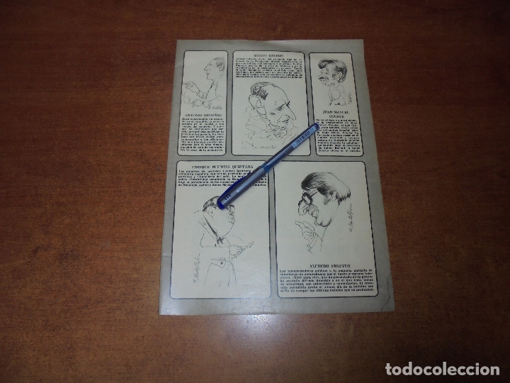 Coleccionismo de Revistas y Peri&oacute;dicos: RETAL 1975: MIGUEL DELIBES. ORDO&Ntilde;EZ. AMESTOY. COUDER. ENRIQUE FUENTES QUINTANA.