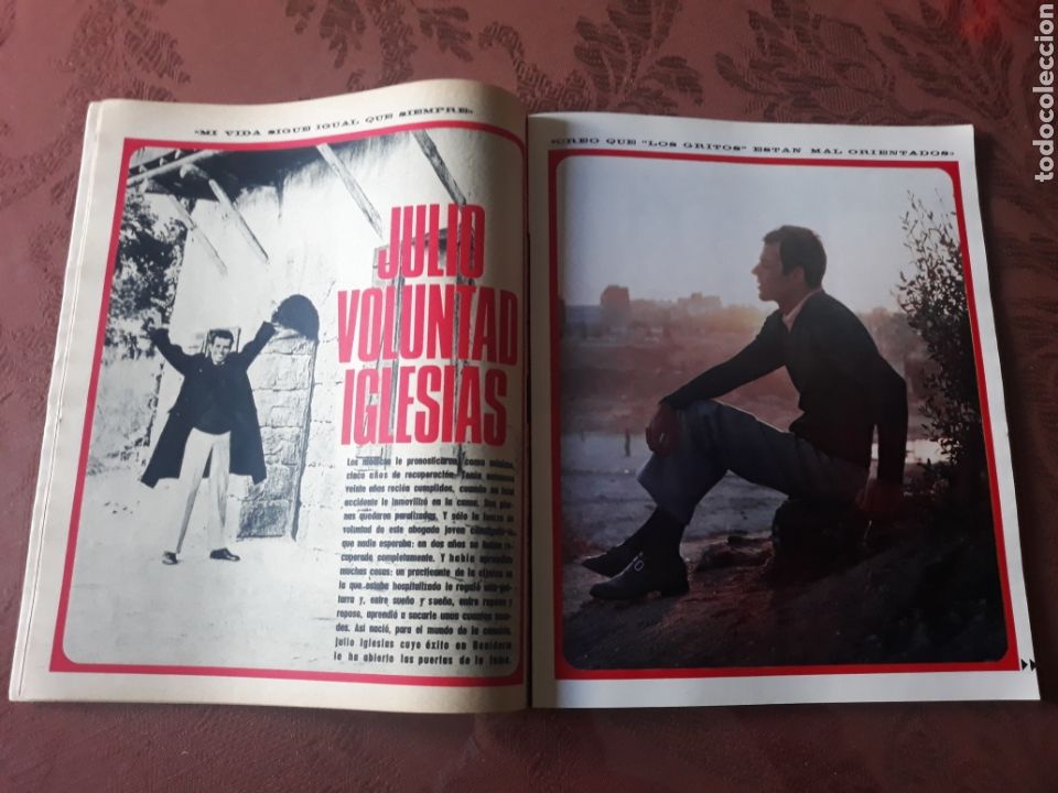 Coleccionismo de Revistas y Peri&oacute;dicos: JULIO VOLUNTAD IGLESIAS - ENTREVISTA 4 PAGINAS A&Ntilde;O 1969.