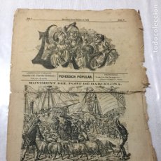 Coleccionismo de Revistas y Periódicos: L' AVI. PERIODICH POPULAR. Nº 3. BNC, 13-10-1878. 42X30CM. 4 P.