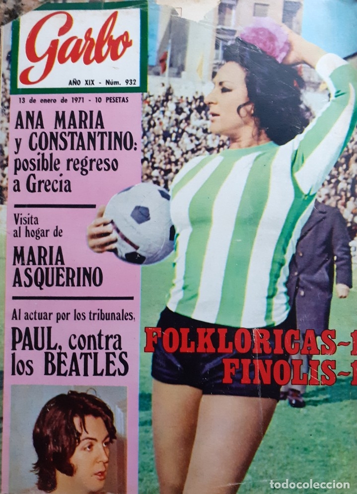 Coleccionismo de revistas y peri&oacute;dicos: lola flores folkloricas finolis