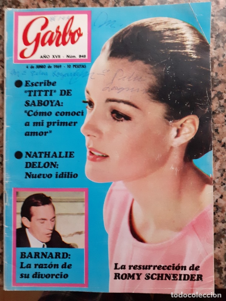 Coleccionismo de Revistas y Peri&oacute;dicos: romy schneider