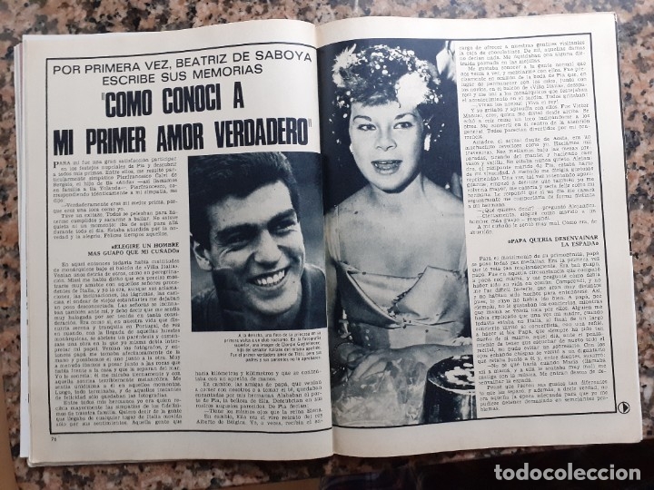 Sammeln von Zeitschriften und Zeitungen: beatriz de saboya titi