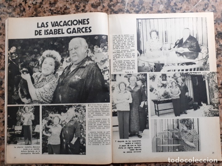 Coleccionismo de revistas y peri&oacute;dicos: isabel garces