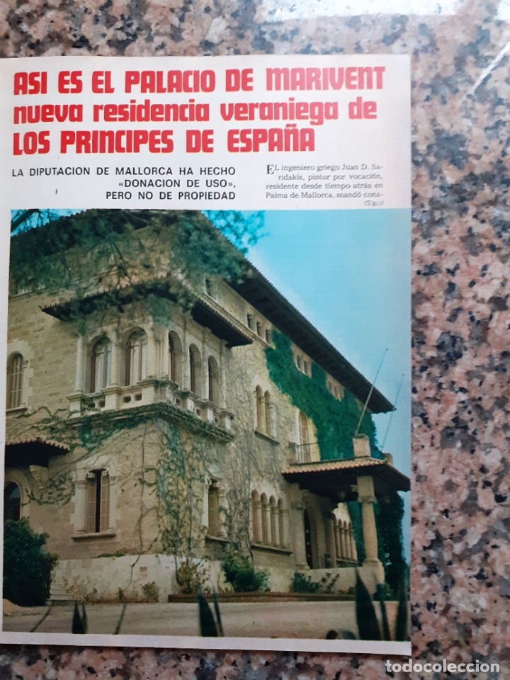Coleccionismo de revistas y peri&oacute;dicos: el palacio de marivent