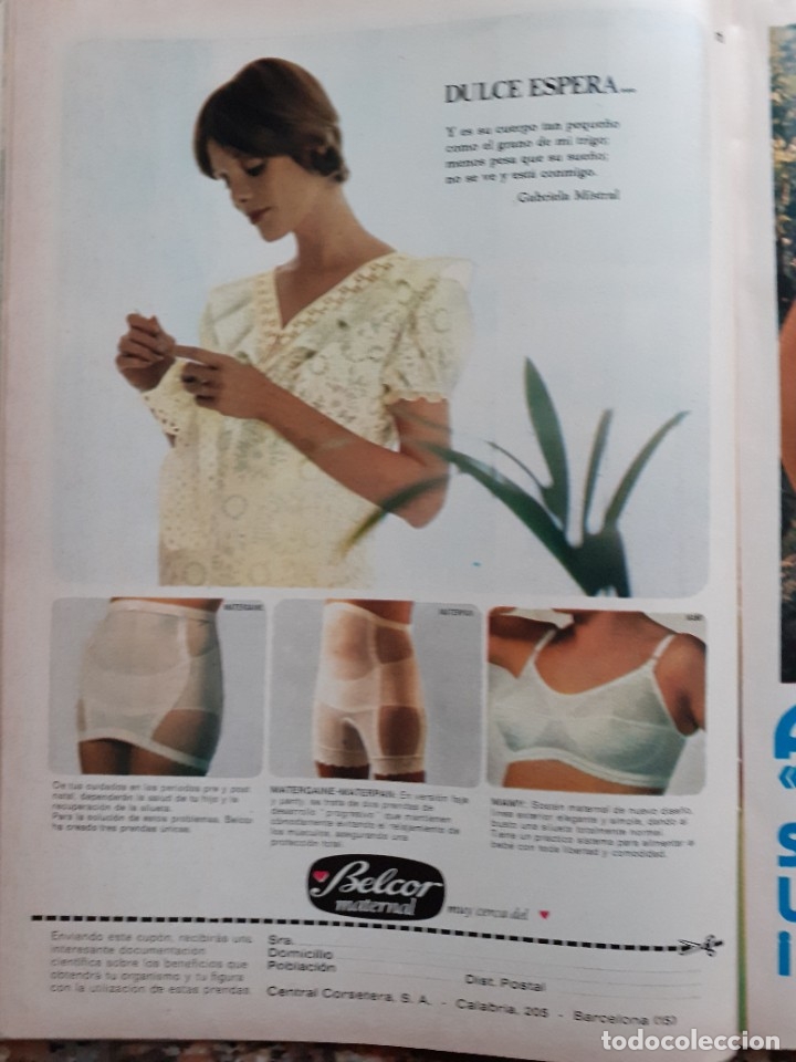 Coleccionismo de revistas y peri&oacute;dicos: anuncio lenceria belcor
