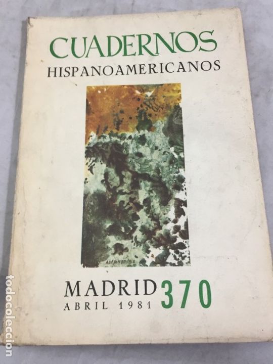 Sammeln von Zeitschriften und Zeitungen: Cuadernos Hispanoamericanos N&uacute;mero 370 Abril 1981. Dedicado a Rafael Lapesa
