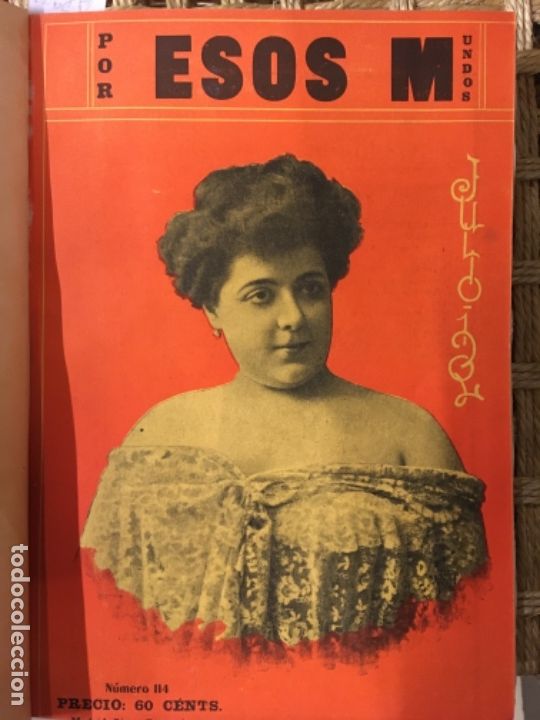 Sammeln von Zeitschriften und Zeitungen: REVISTA MENSUAL LITERATURA, ARTE Y ACTUALIDAD, POR ESOS MUNDOS JULIO A DICIEMBRE 1904, J DEL PEROJO
