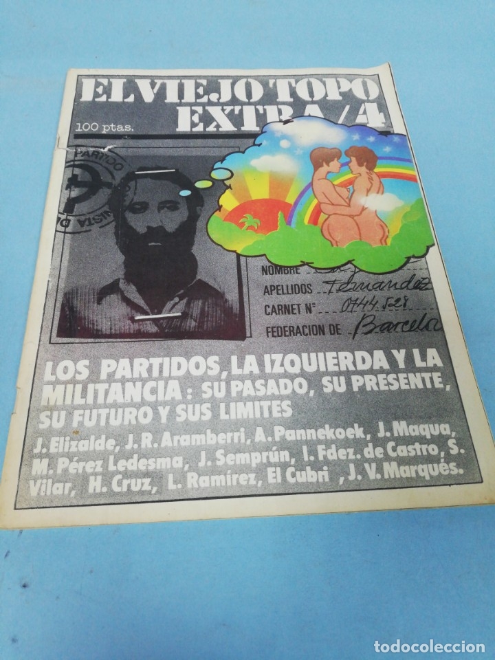 Coleccionismo de Revistas y Peri&oacute;dicos: Revista El Viejo Topo. N&uacute;mero 4. Extra.