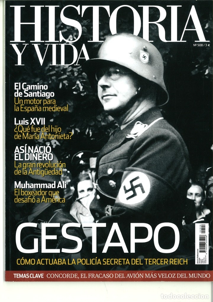 Collectionnisme de Revues et Journaux: HISTORIA Y VIDA N&ordm; 508-509-511-512. LOTE DE 4 N&Uacute;MEROS.